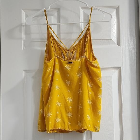 Volcom Yellow Star Camisole Top - Picture 9 of 12